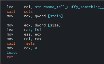 mugiwara disassembly of the left branch
